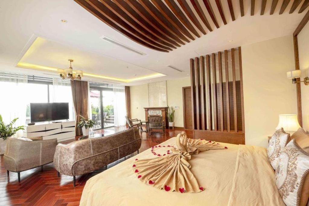 Thang Loi Tam Dao Hotel Exteriér fotografie